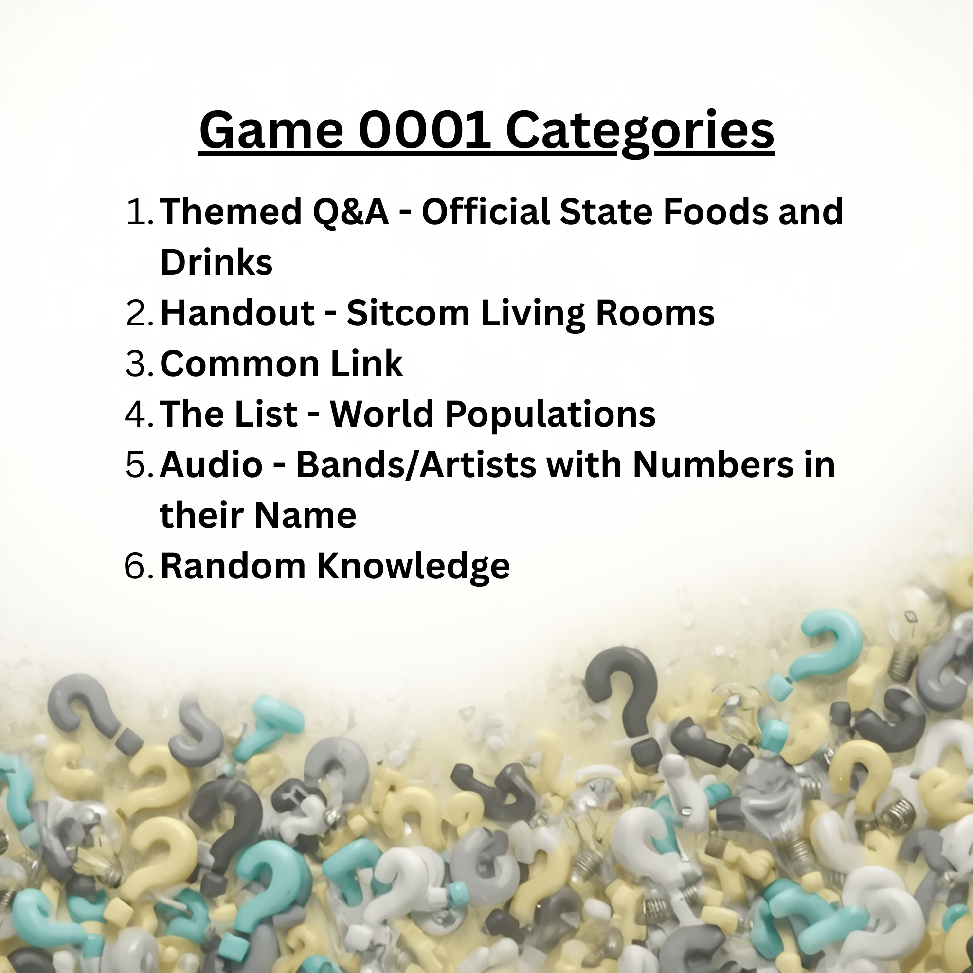 Single Quizzite Game