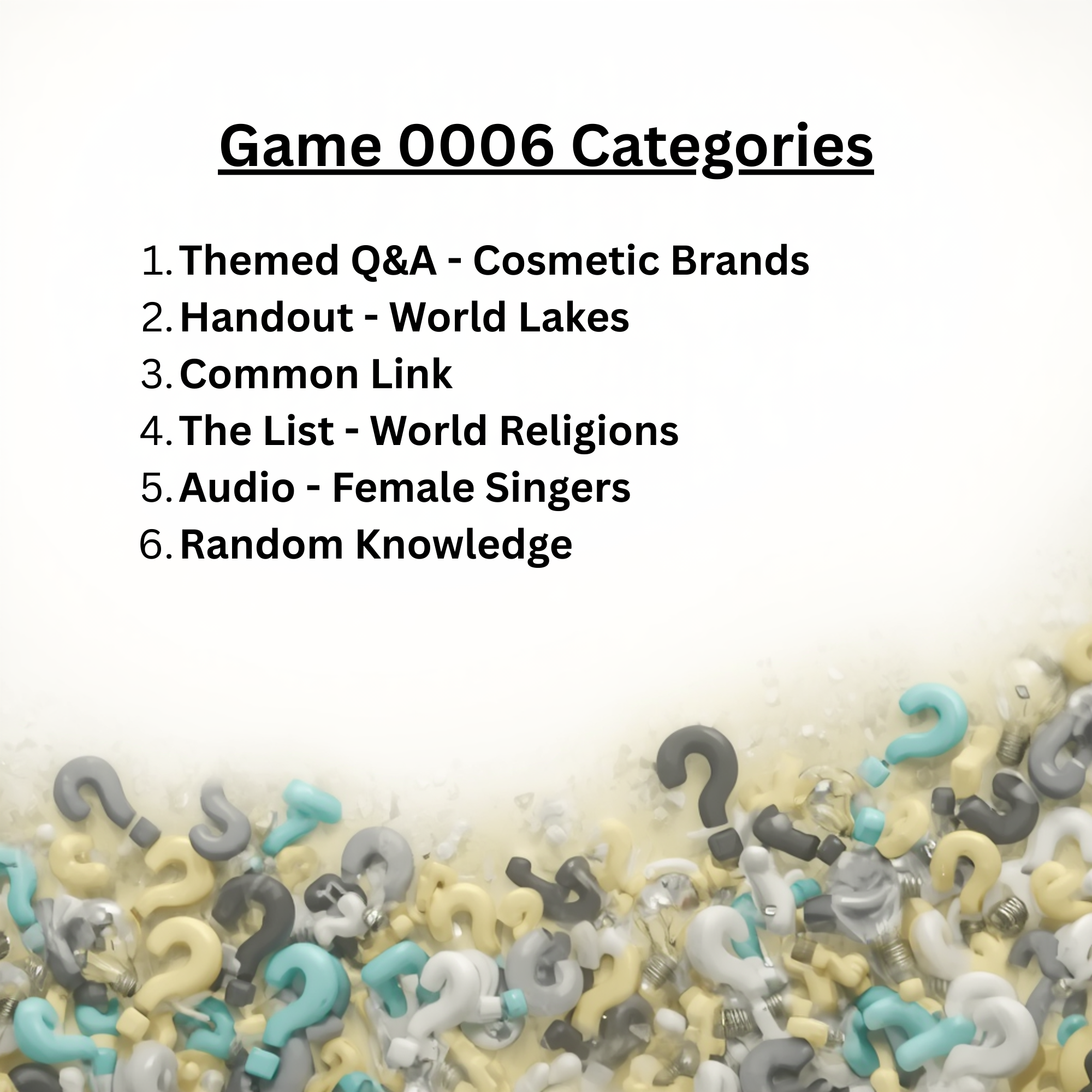 Single Quizzite Game