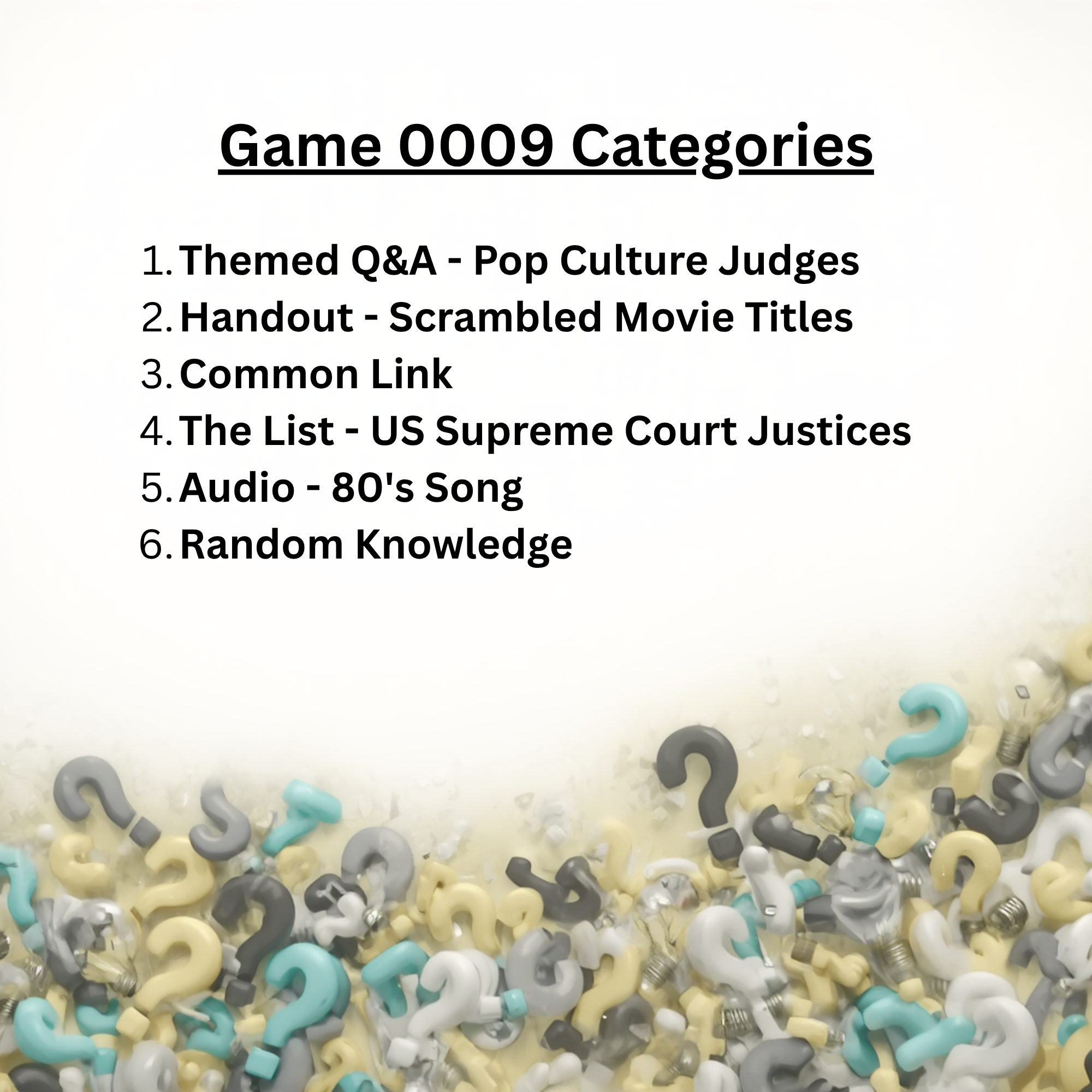 Single Quizzite Game
