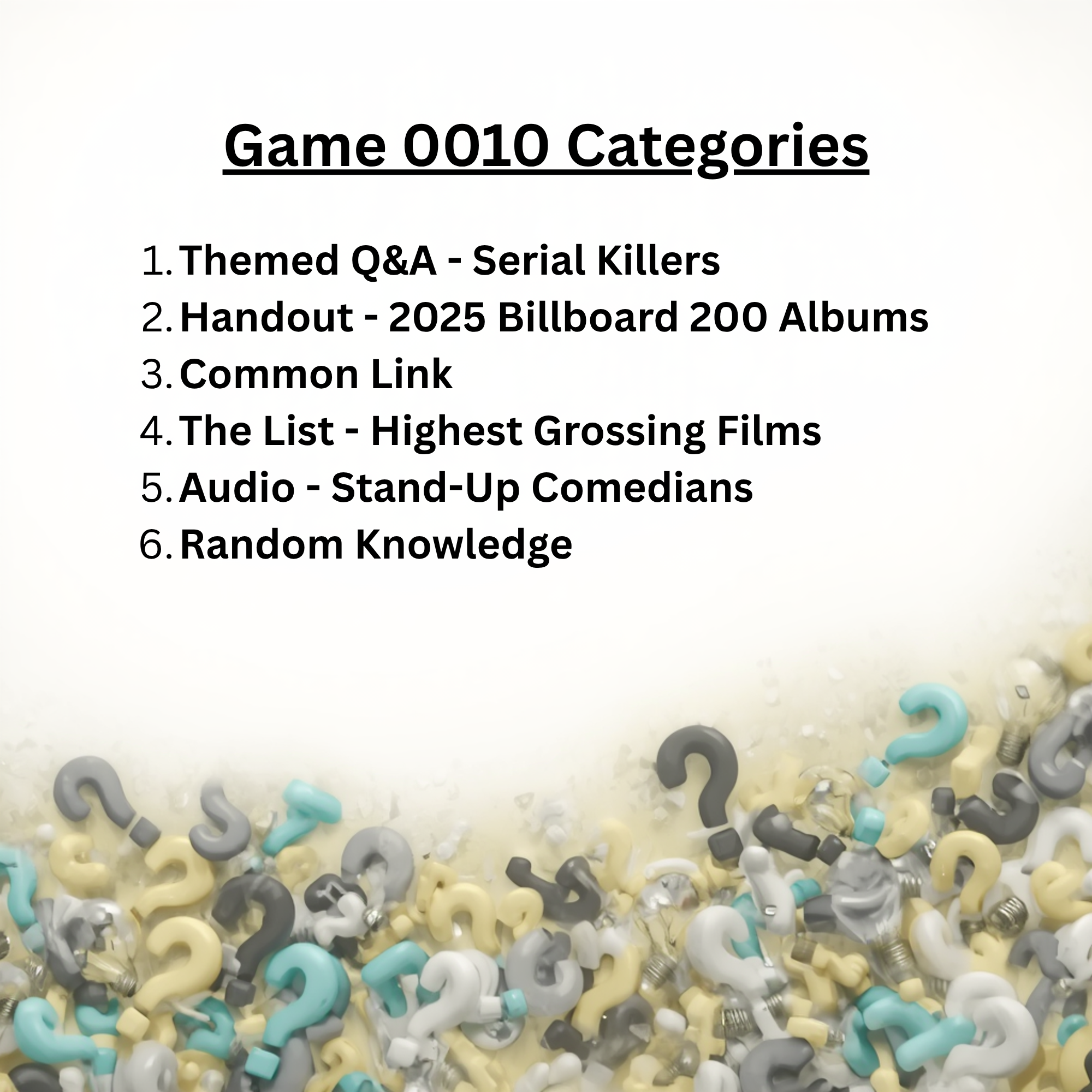 Single Quizzite Game