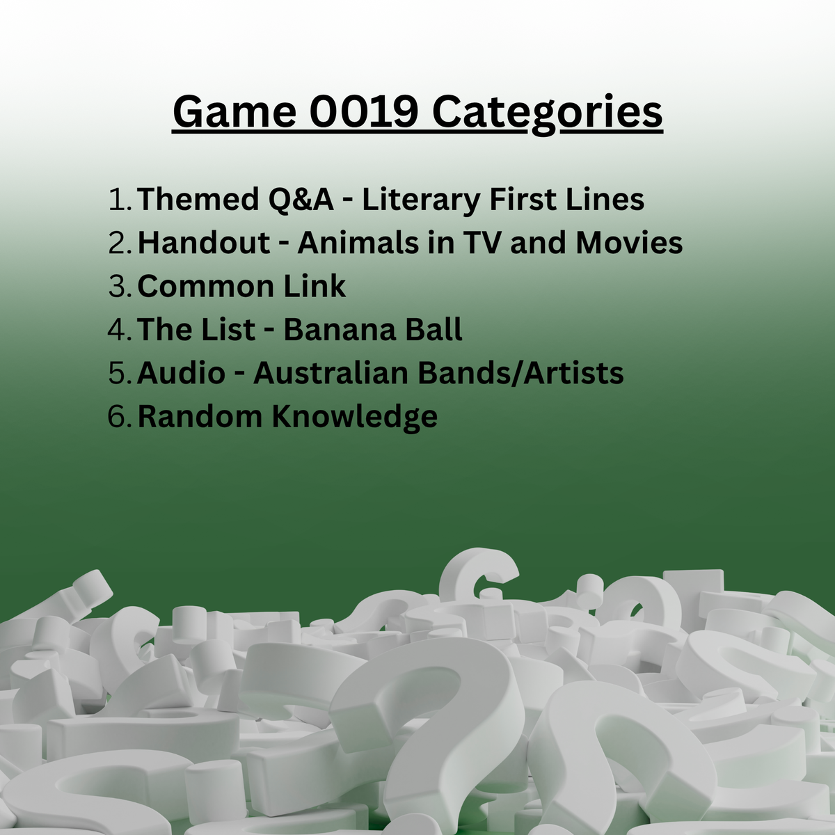 Single Quizzite Game