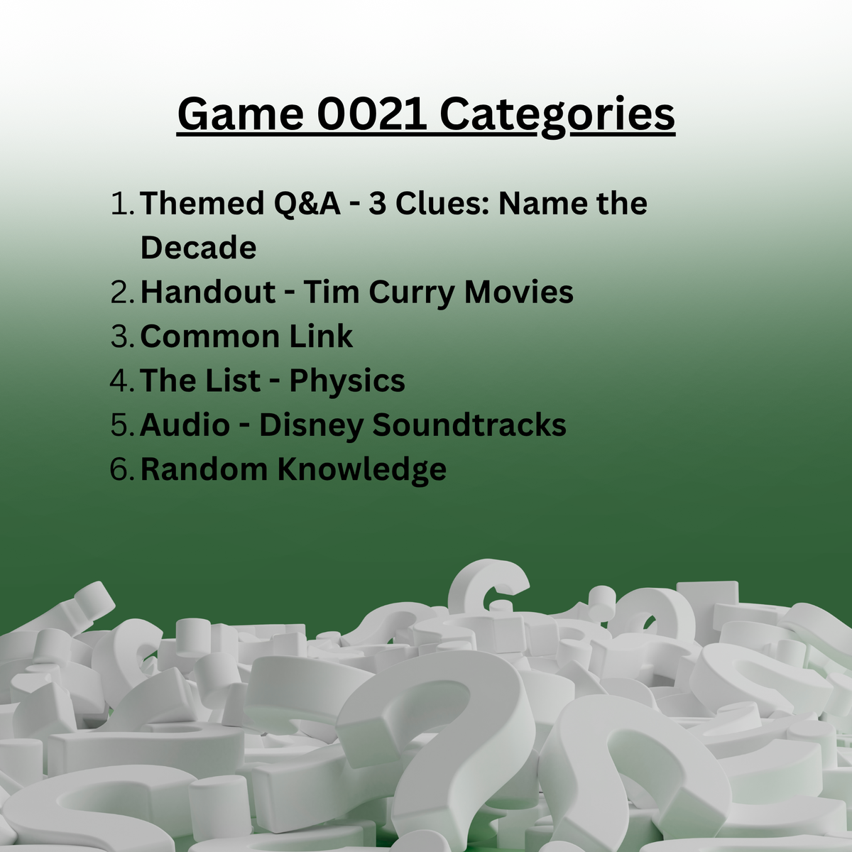 Single Quizzite Game
