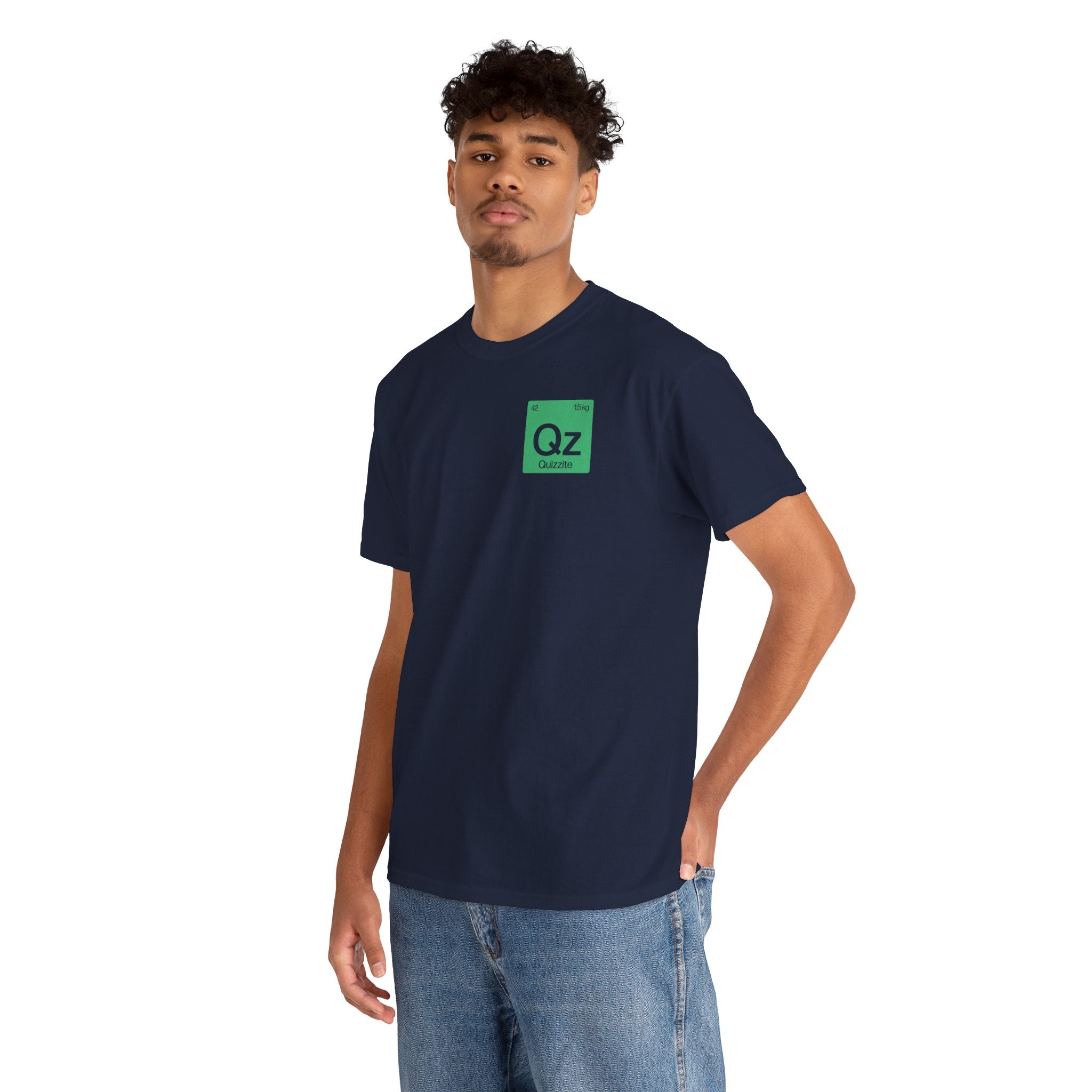 Quizzite Green Logo Unisex Heavy Cotton Tee