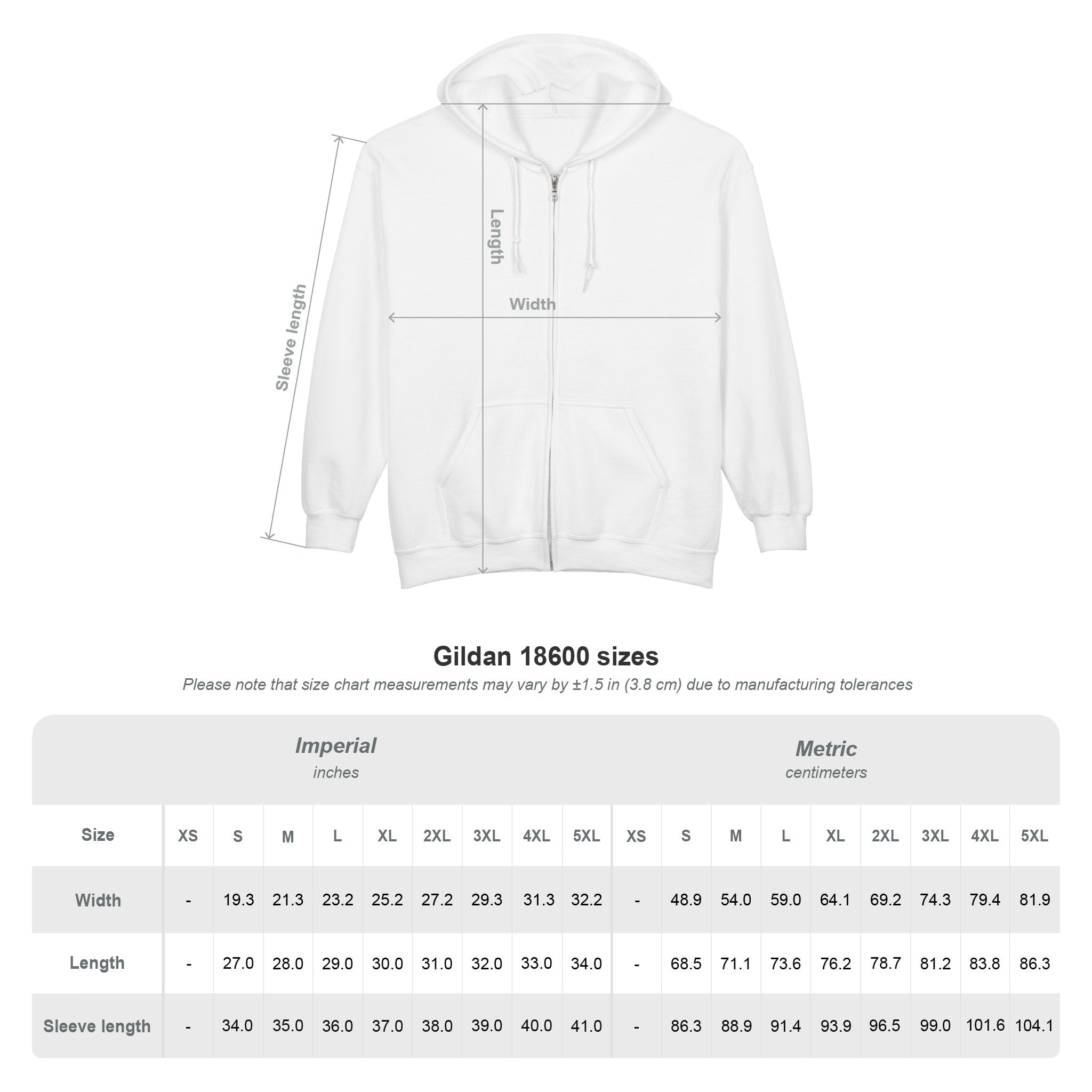 Quizzite Logo Unisex Zip Hoodie