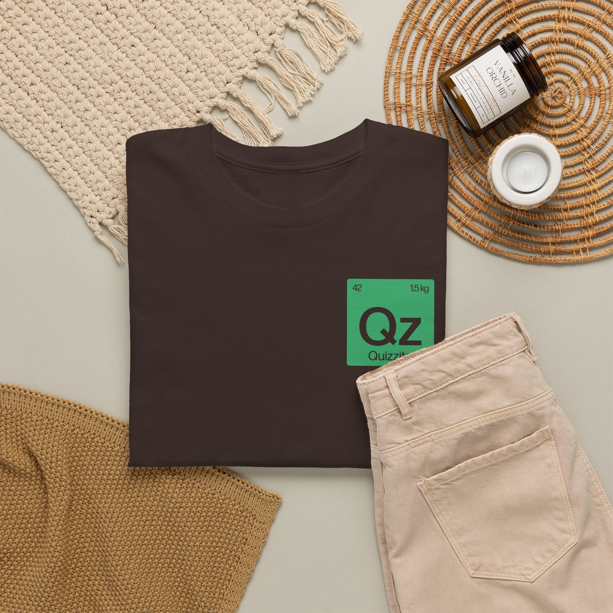 Quizzite Green Logo Unisex Heavy Cotton Tee