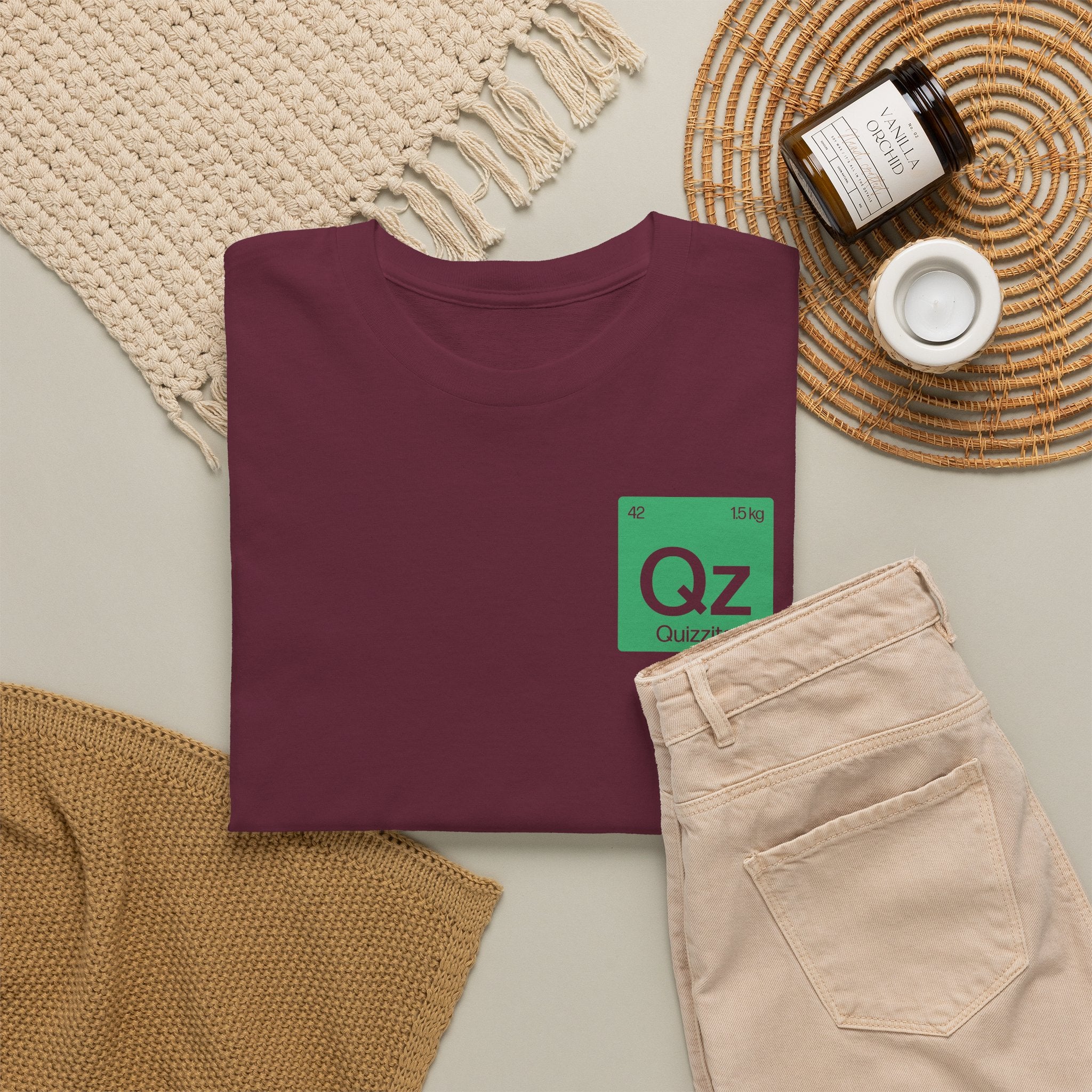 Quizzite Green Logo Unisex Heavy Cotton Tee