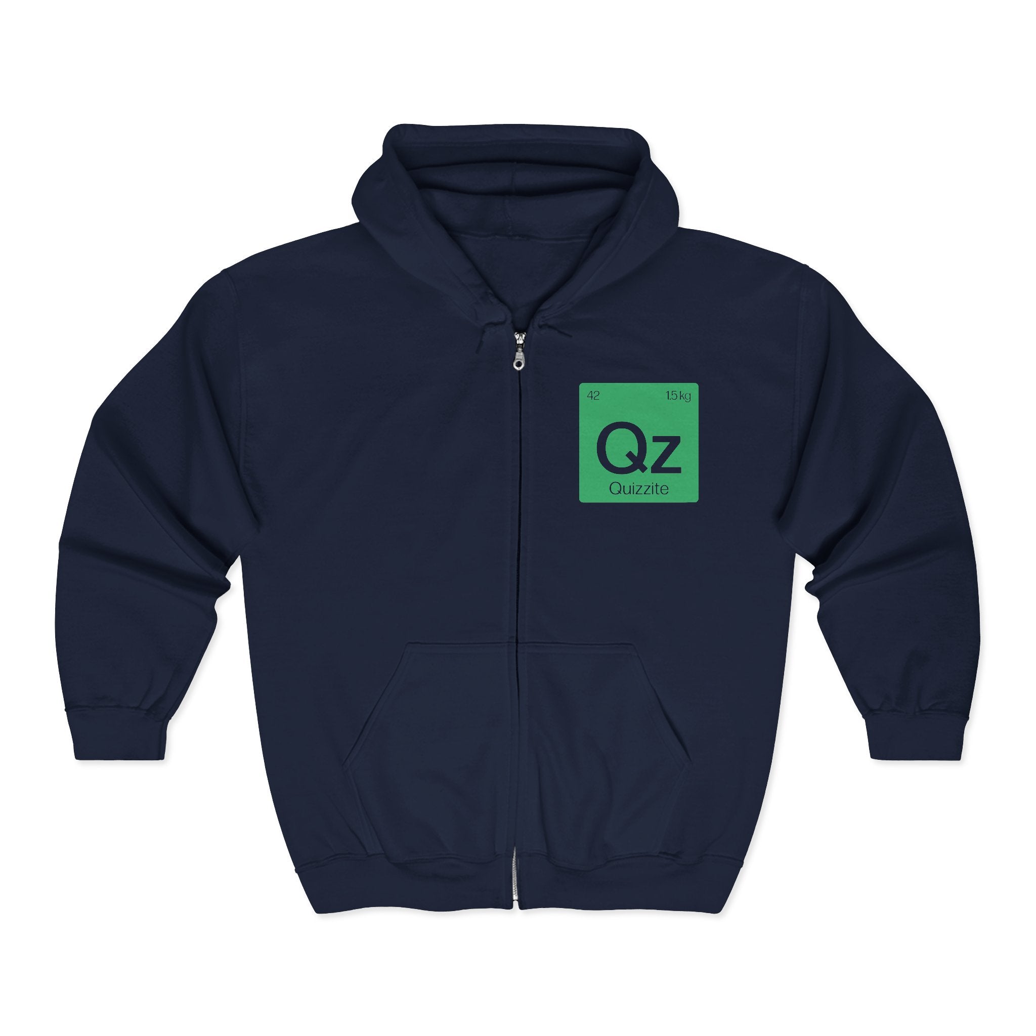 Quizzite Logo Unisex Zip Hoodie