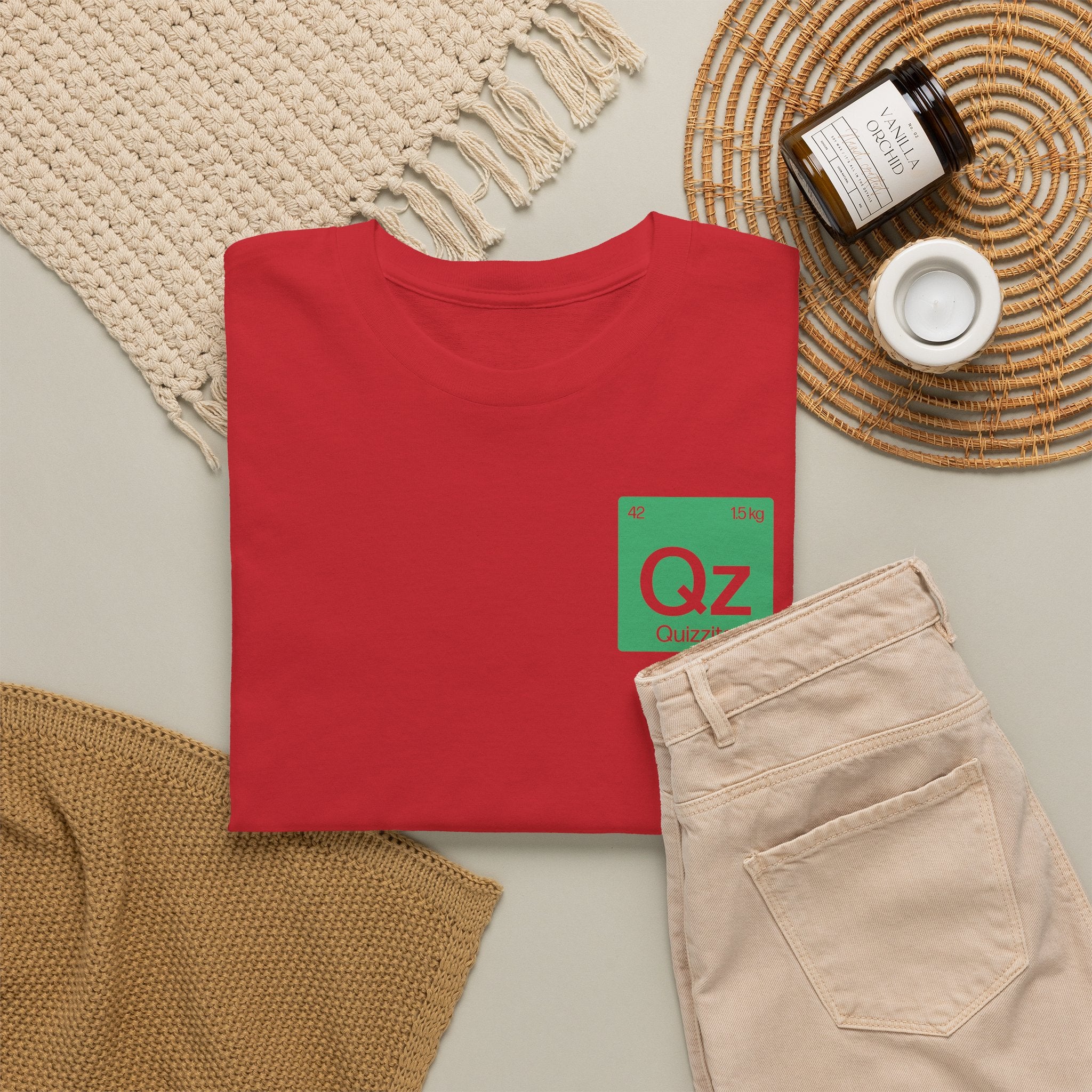 Quizzite Green Logo Unisex Heavy Cotton Tee