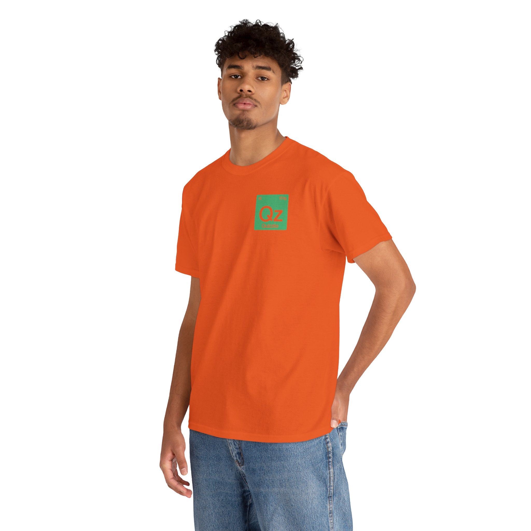 Quizzite Green Logo Unisex Heavy Cotton Tee
