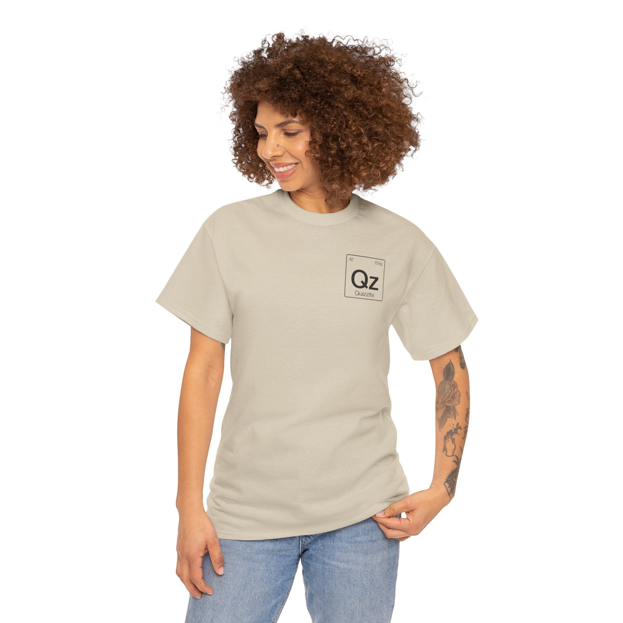 Quizzite Logo Unisex Heavy Cotton Tee