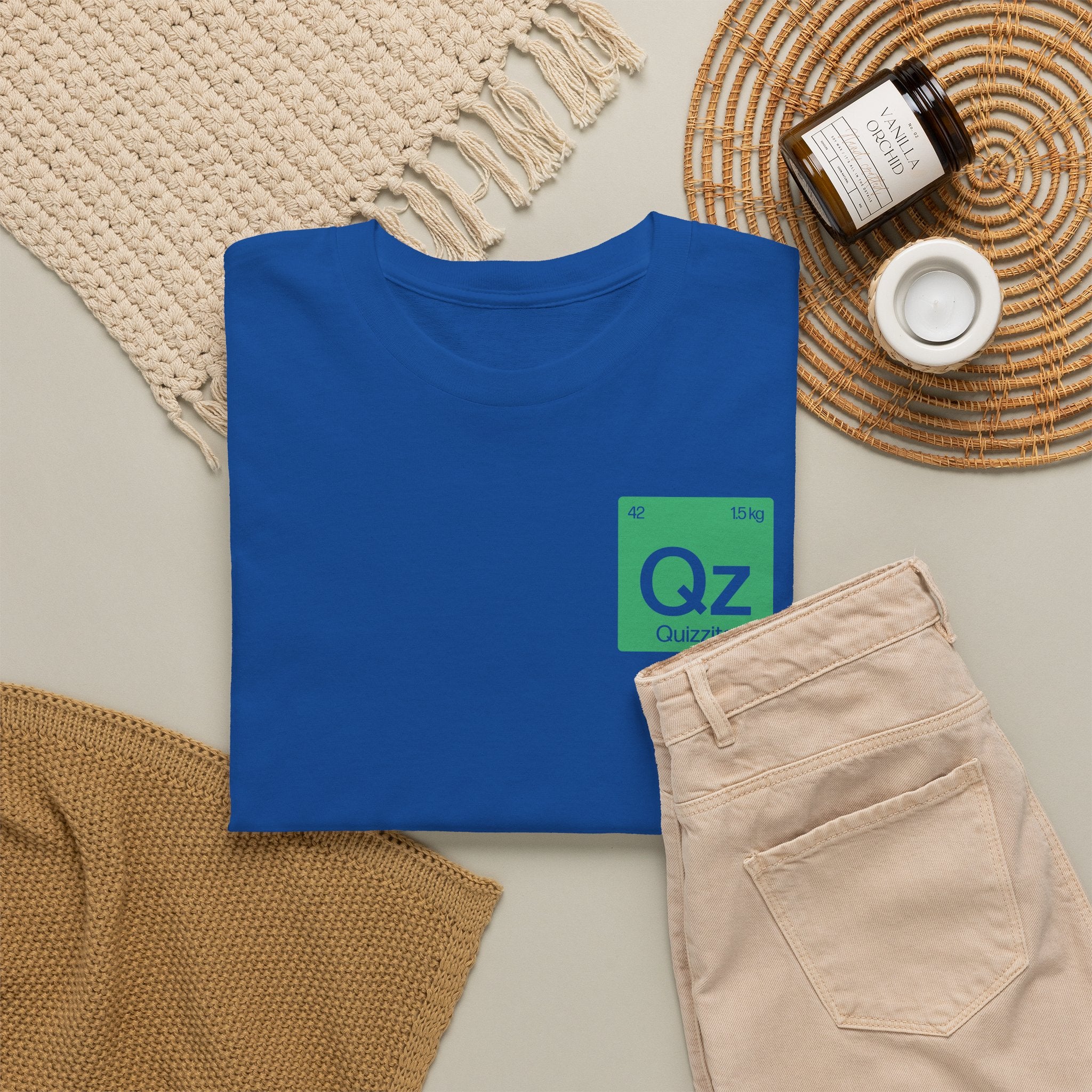 Quizzite Green Logo Unisex Heavy Cotton Tee