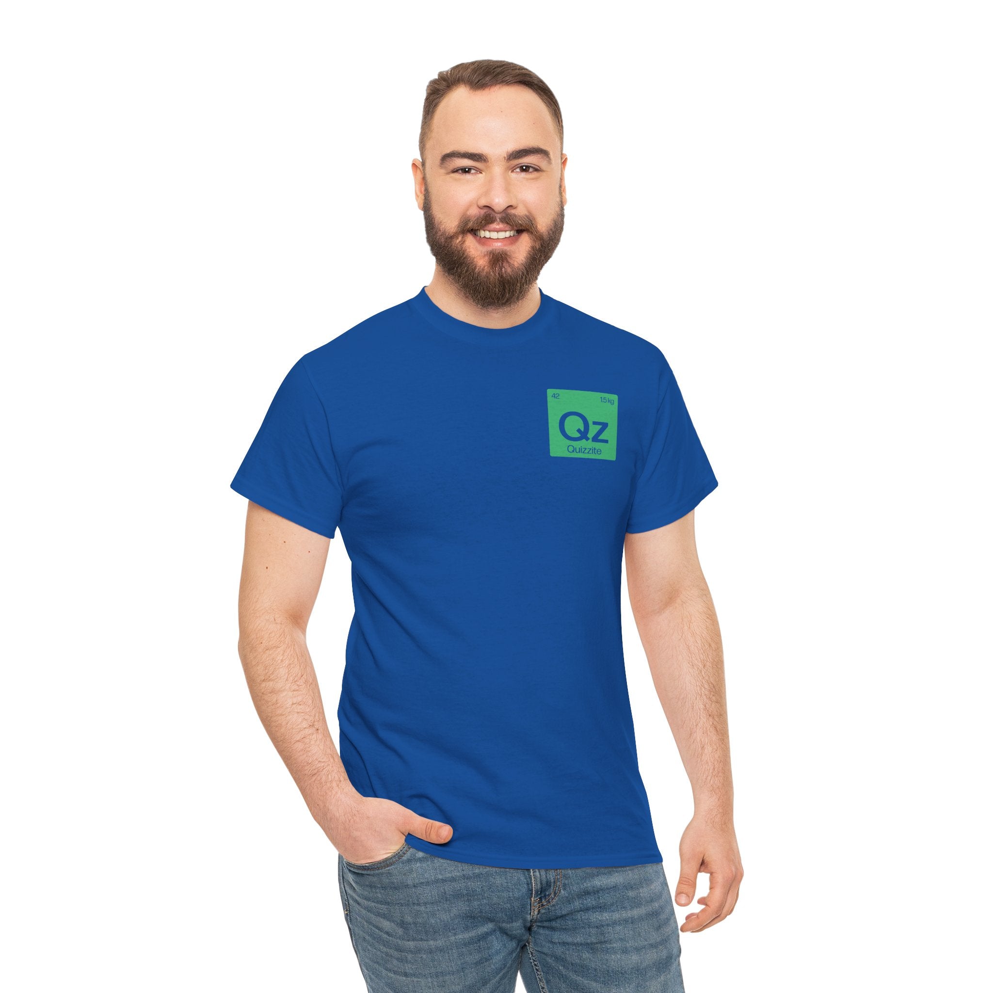 Quizzite Green Logo Unisex Heavy Cotton Tee