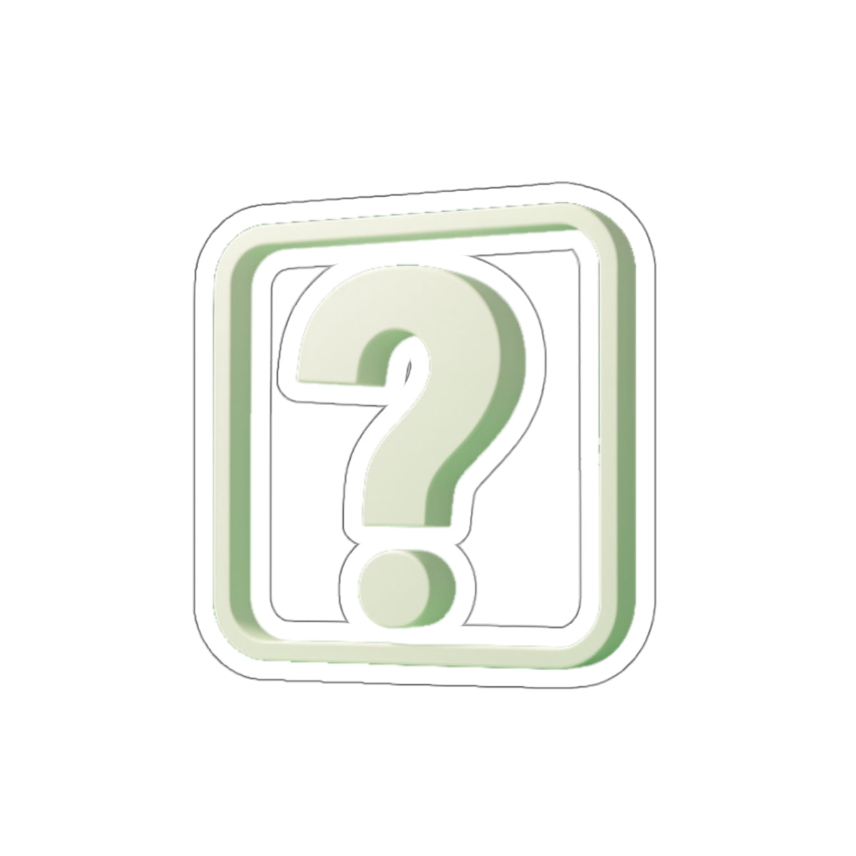 Quizzite Q Die-Cut Stickers