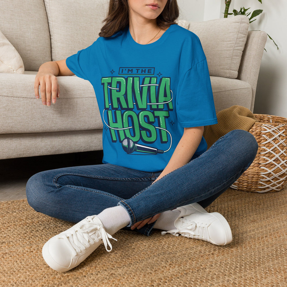 I’m the Trivia Host Unisex Softstyle Cotton Tee