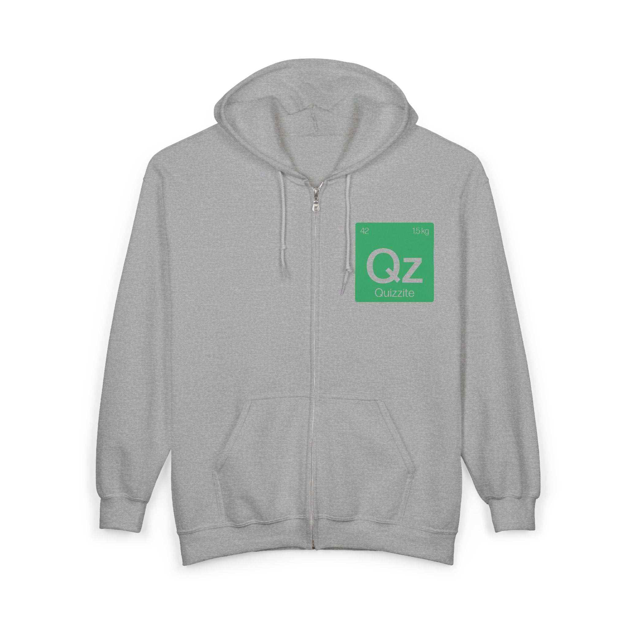 Quizzite Logo Unisex Zip Hoodie