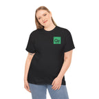 Quizzite Green Logo Unisex Heavy Cotton Tee