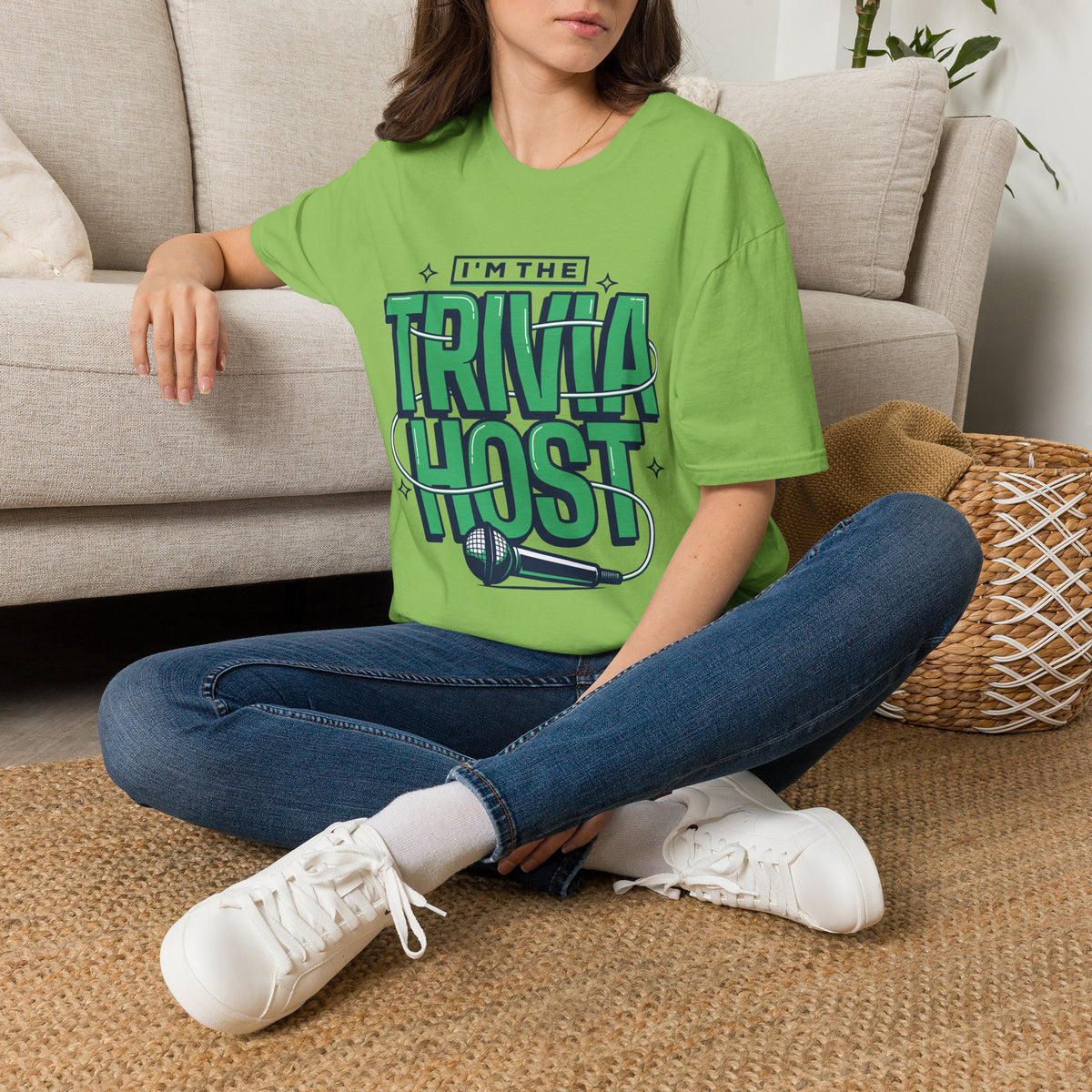 I’m the Trivia Host Unisex Softstyle Cotton Tee