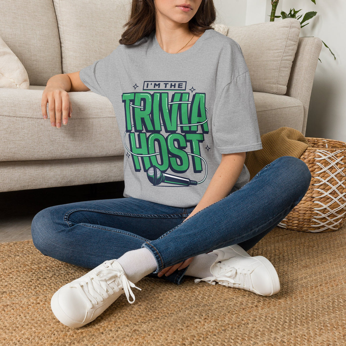I’m the Trivia Host Unisex Softstyle Cotton Tee