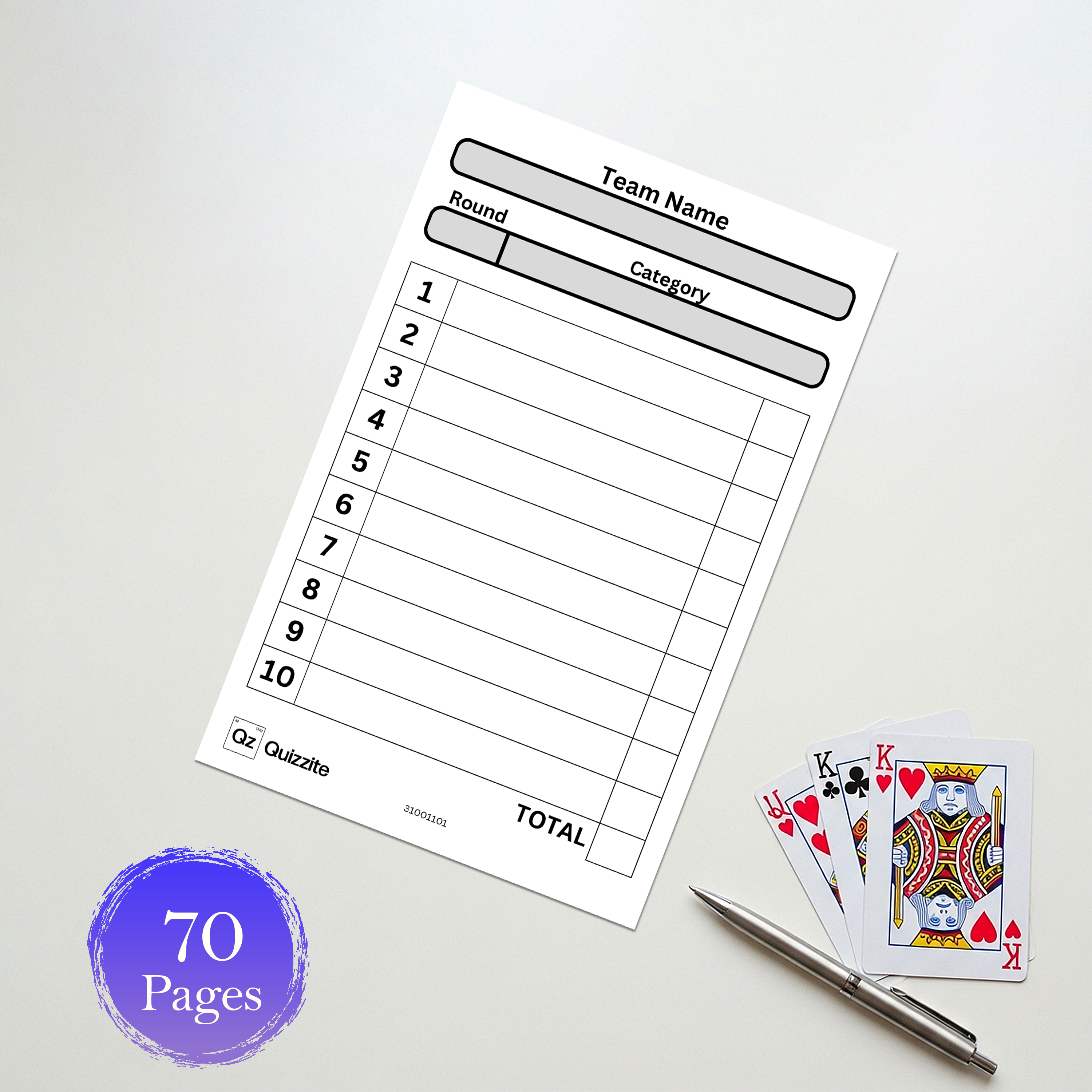 Generic Answer Pads (5 pk)