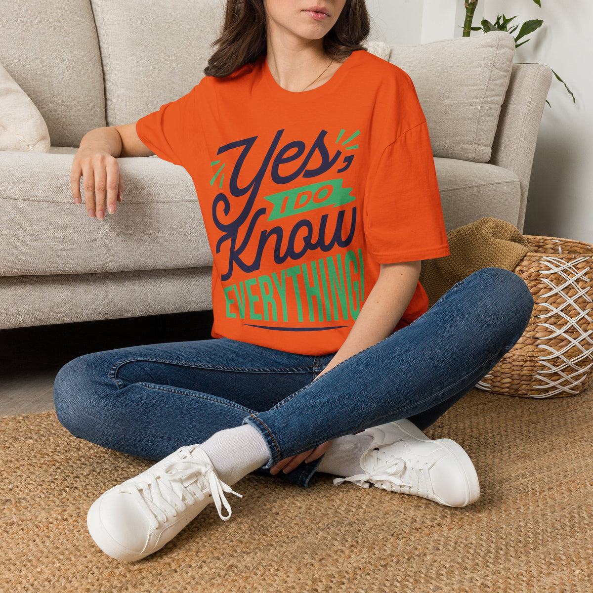 Yes, I Do Know Everything! Unisex Softstyle Cotton Tee