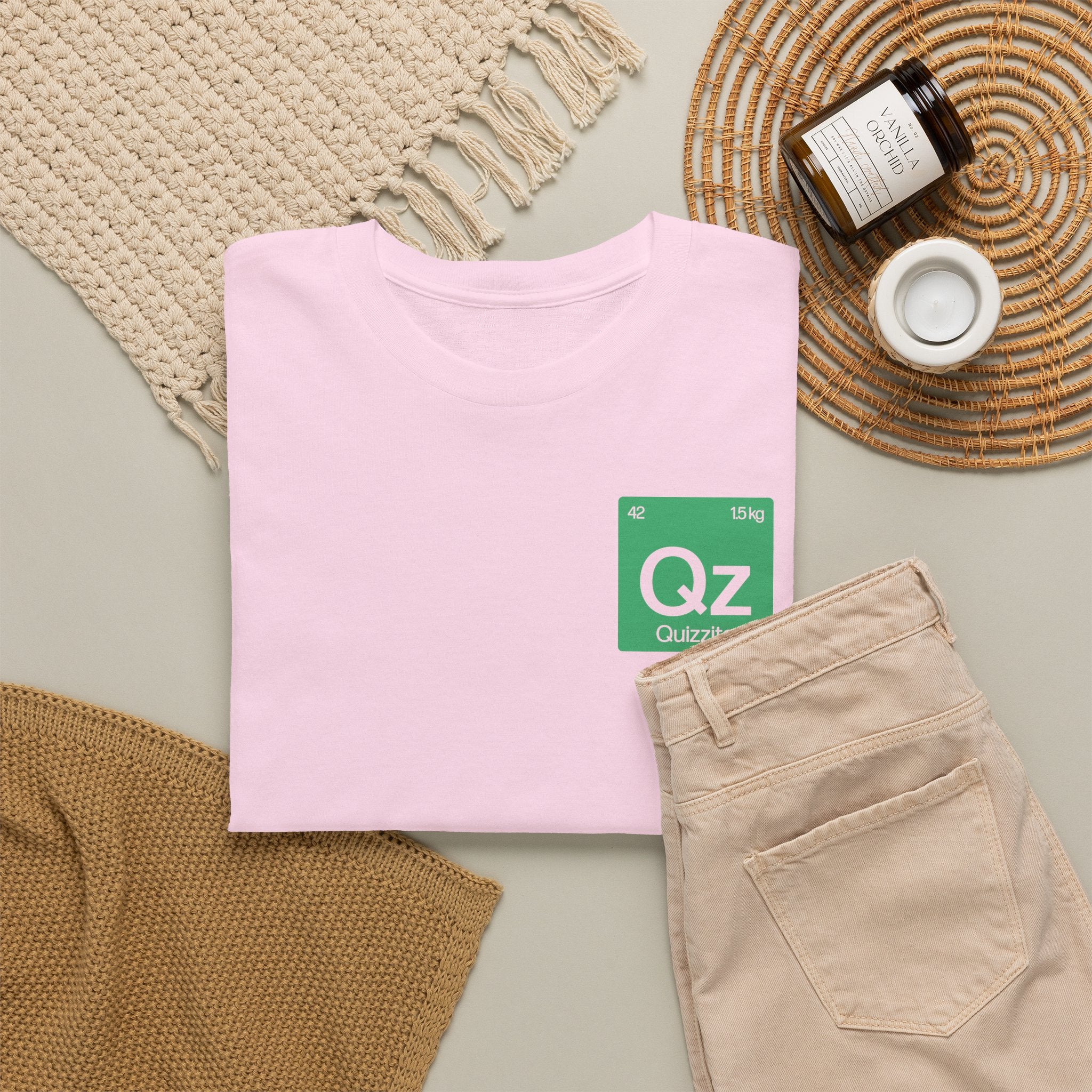 Quizzite Green Logo Unisex Heavy Cotton Tee