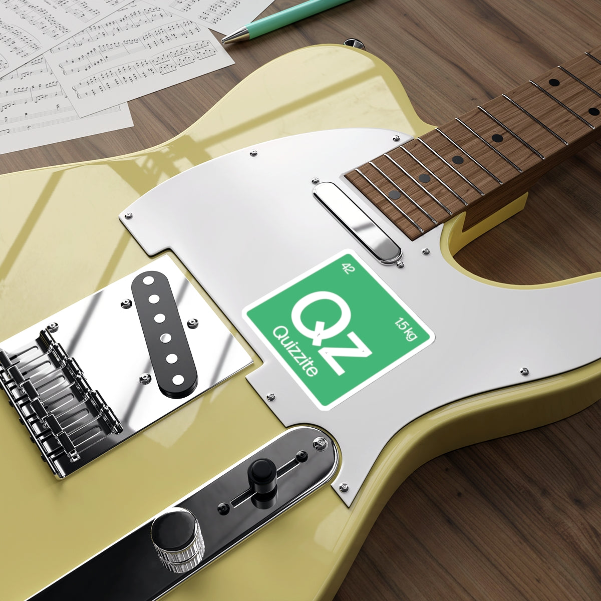 Quizzite Logo Die-Cut Sticker